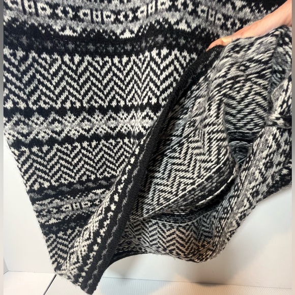 Lauren Ralph Lauren Cashmere Blend Fair Isle Knit Midi Skirt - Picture 4 of 16